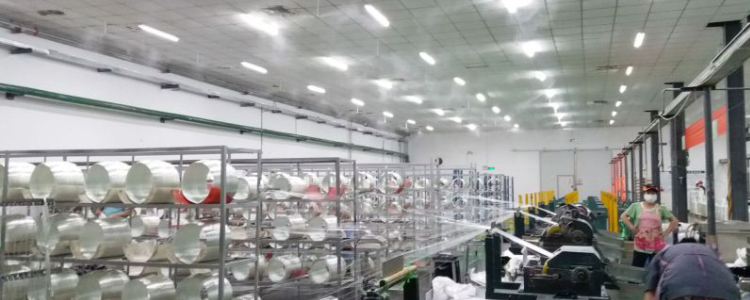 紡織廠防靜電加濕系統應該怎么選擇