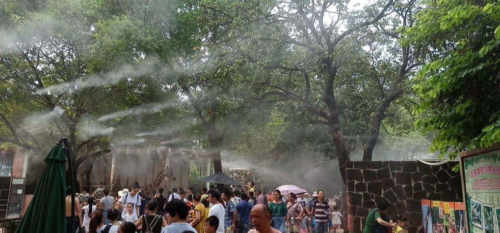 景區噴霧降溫視頻案例