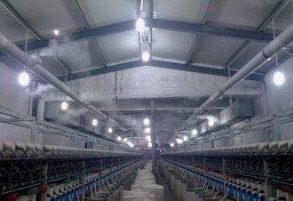 紡織廠加濕—超聲波加濕系統