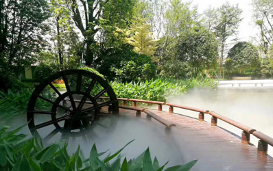 噴霧降溫景區案例